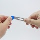 Set Cutter / cutit utilitar transparent mic NT Cutter - 9mm + 10 lame de schimb + placa de taiere A4+ rigla 30cm